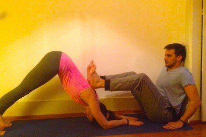 Poses de Yoga à deux